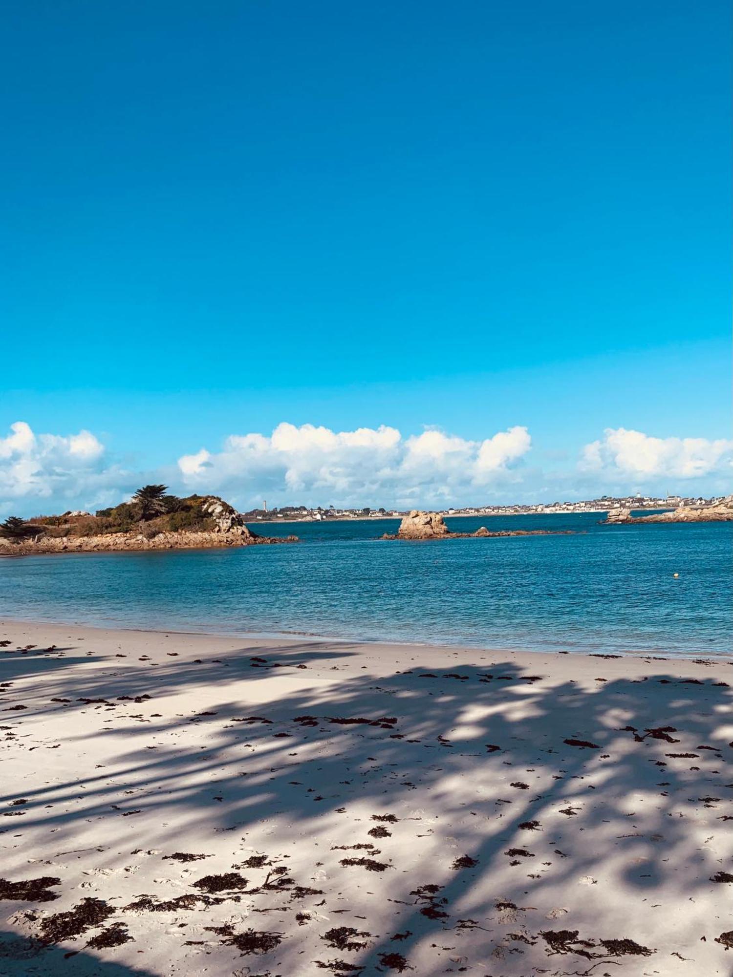 Studio Vue Sur Mer Avec Veranda - Roscoff Apartment Exterior foto